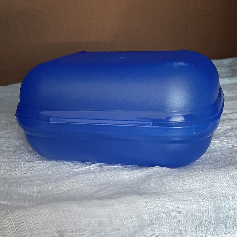Tupperware Blue Mini Storage Box - Picture 4 of 10